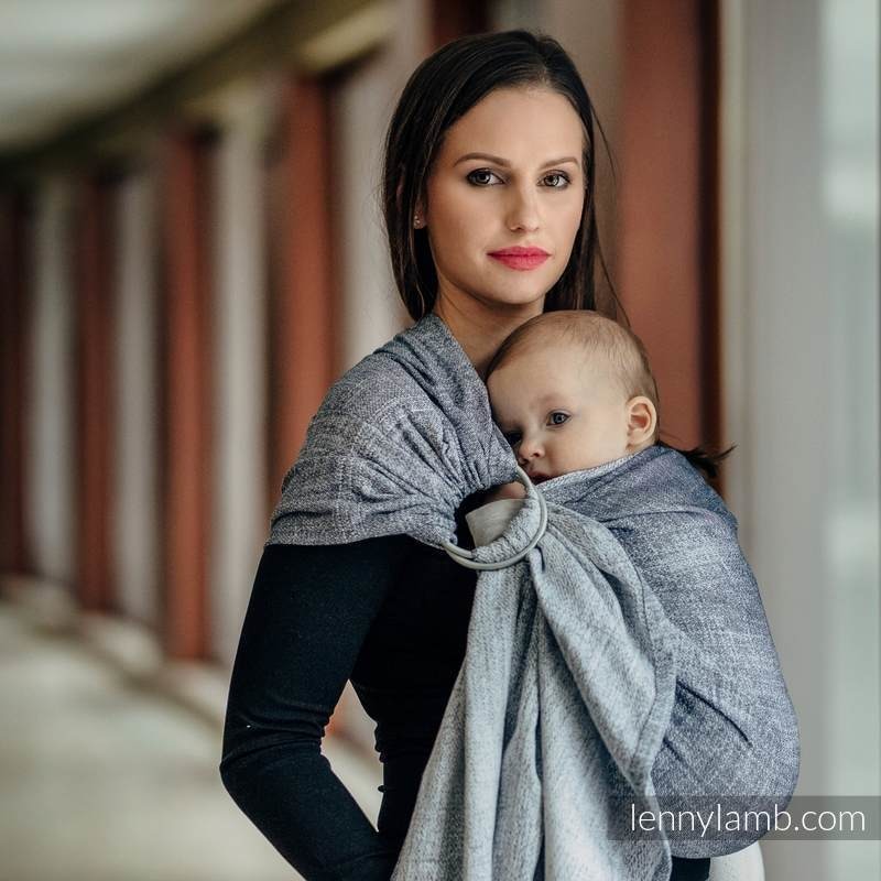 Lenny Lamb Ring Sling - Denim Blue - Ring Sling - Lenny Lamb - Afterpay - Zippay Carry Them Close