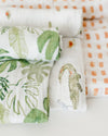 Little Unicorn - Cotton Muslin Baby Swaddle (Set 3) - Gators