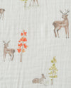 Little Unicorn - Cotton Muslin Baby Swaddle - Oh Deer