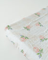 Little Unicorn - Changing Pad Cover - Watercolour Rose