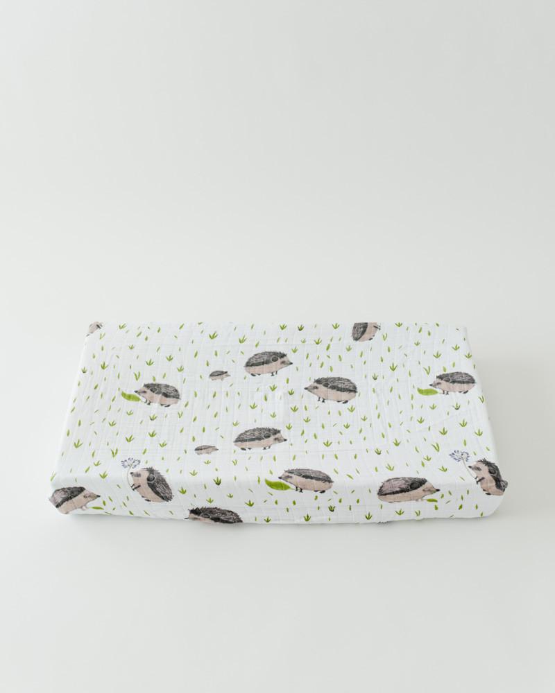 Little Unicorn - Changing Pad Cover - Hedgehog