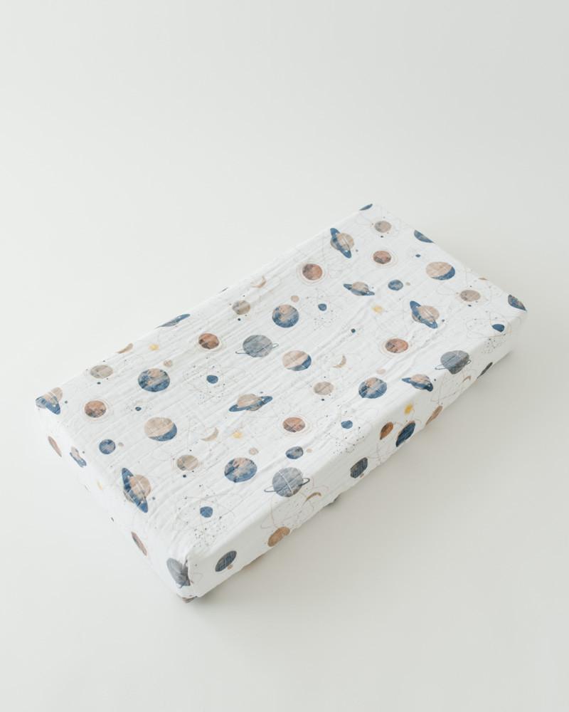 Little Unicorn - Changing Pad Cover - Planetary