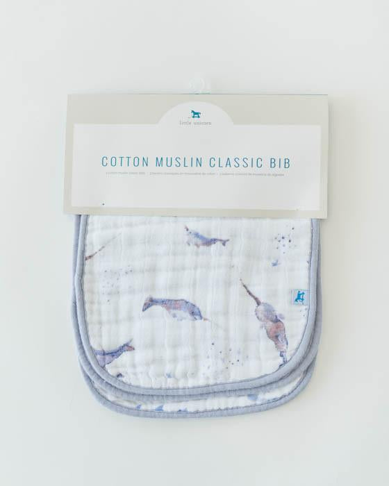 Little Unicorn - Snap Bib 3 Set - Ocean Friends
