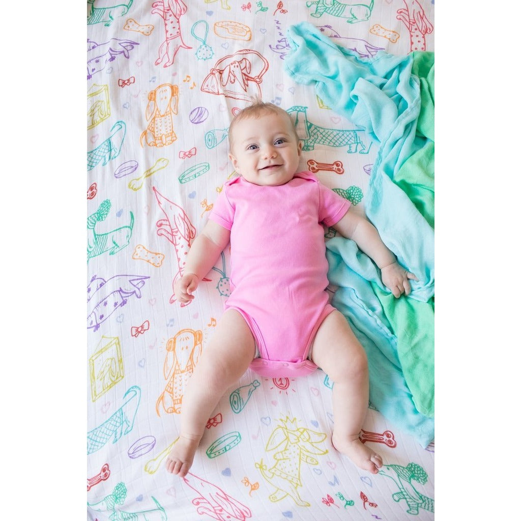 Tula Blanket - Dachshund (Set of 3) - Baby Blankets - Tula - Afterpay - Zippay Carry Them Close