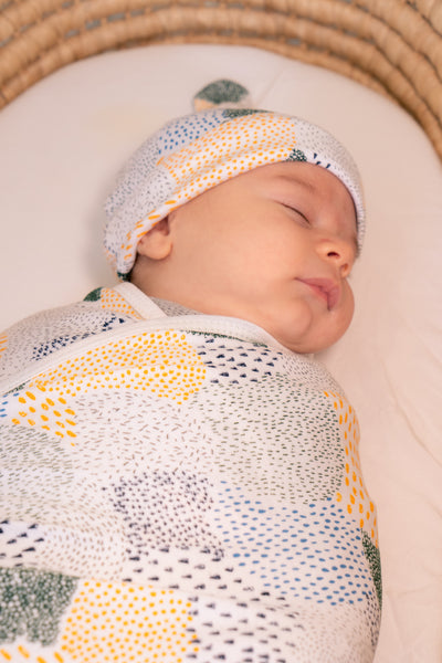 Emotion & Kids - Baby Swaddle Wrap - Patches