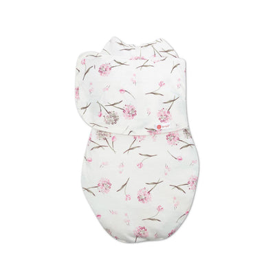 Embe - Baby Swaddle 2-Way Starter Swaddle - Clustered Flowers