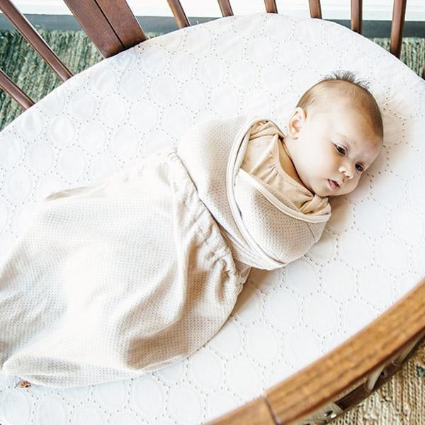 Ergobaby Lightweight Swaddler - Sand (One Size) - swaddle - Ergobaby - Afterpay - Zippay Carry Them Close