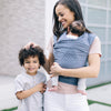 Ergobaby Lightweight Aura Stretchy Wrap - Coral Dots