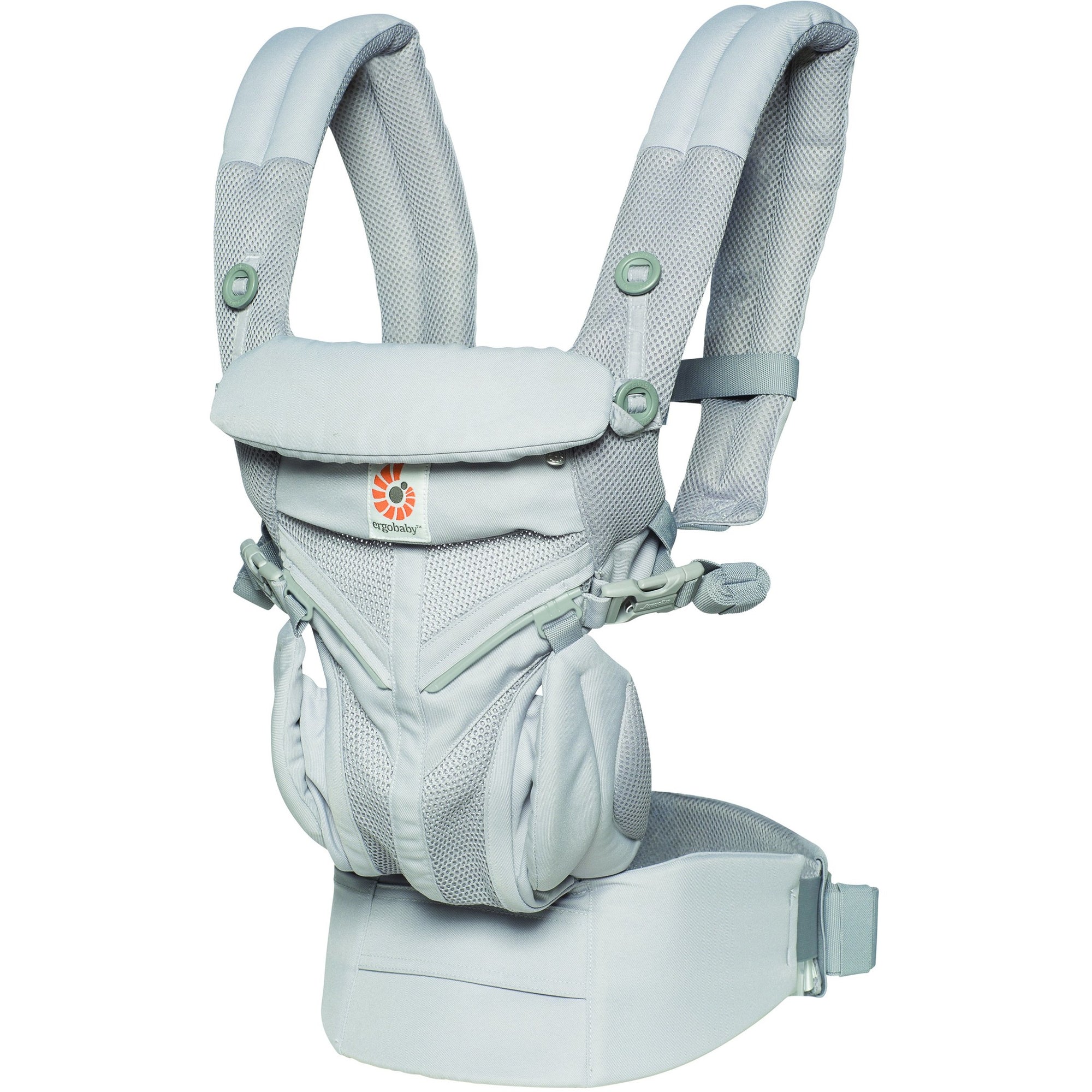 Ergobaby Omni 360 Cool Air Mesh Carrier - Pearl Grey - Baby Carrier - Ergobaby - Afterpay - Zippay Carry Them Close