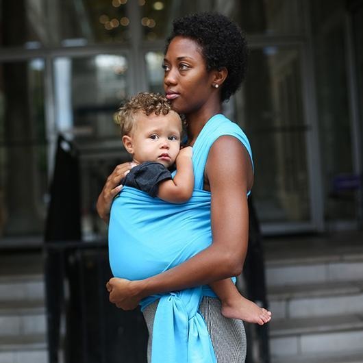 Boba Stretchy Wrap - Turquoise - Stretchy Wrap - Boba - Afterpay - Zippay Carry Them Close