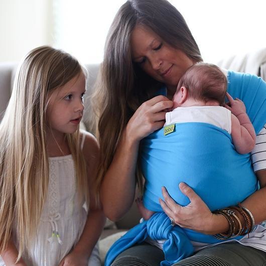 Boba Stretchy Wrap - Turquoise - Stretchy Wrap - Boba - Afterpay - Zippay Carry Them Close