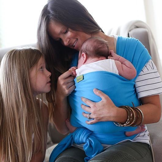 Boba Stretchy Wrap - Turquoise - Stretchy Wrap - Boba - Afterpay - Zippay Carry Them Close