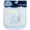 Bibs Applique - Blue Elephant (2 Pk) - Clothing - Big Softies - Afterpay - Zippay Carry Them Close