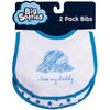 Bibs Cotton Terry - Boy (2 Pk) - Clothing - Big Softies - Afterpay - Zippay Carry Them Close