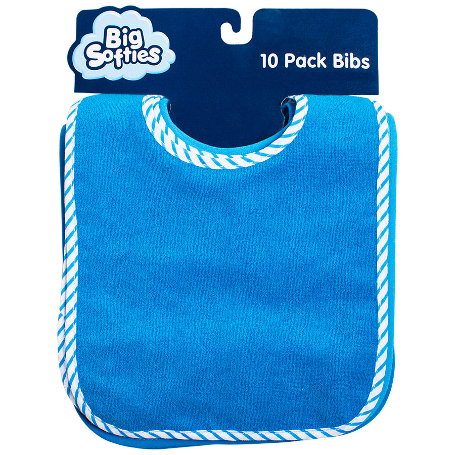 Big Softies - Bibs Blues (10 Pk)