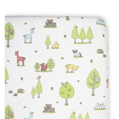 Weegoamigo Fitted Cot Sheet - Forest Friends - Bedding - Weegoamigo - Afterpay - Zippay Carry Them Close