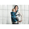 Lenny Lamb Ergonomic Carrier (BABY) - Feathers Turquoise & Black - Second Generation., , Baby Carrier, Lenny Lamb, Carry Them Close  - 1