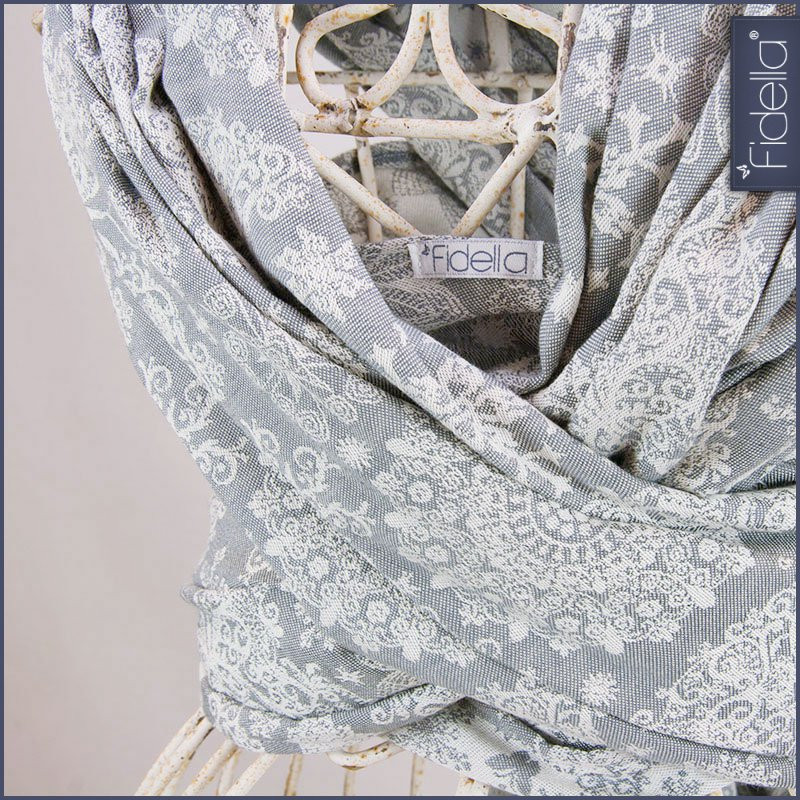 Fidella Woven Wrap - Iced Butterfly smoke - Woven Wrap - Fidella - Afterpay - Zippay Carry Them Close