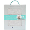 All4Ella - Fitted Jersey Bassinet Sheet - Marle Grey - Bedding - All4Ella - Afterpay - Zippay Carry Them Close