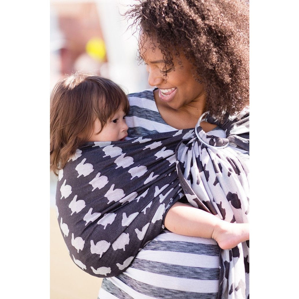 Tula Ring Sling - Fluff Vista - Wrap Conversion - Ring Sling - Tula - Afterpay - Zippay Carry Them Close