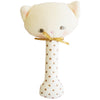 Alimrose - Kitty Stick Rattle Gold - Toys - Alimrose - Afterpay - Zippay Carry Them Close