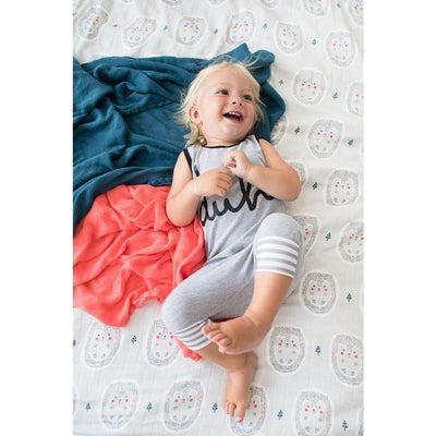 Tula Blanket - Hedgehogs (Set) - Baby Blankets - Tula - Afterpay - Zippay Carry Them Close