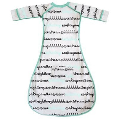 Sleepy Bub Sleeping Bag Swaddle - Hello Sleep Aqua - Swaddle - Sleepy Bubs - Afterpay - Zippay Carry Them Close