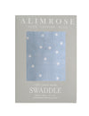 Alimrose Muslin Swaddle - Starry Night Blue