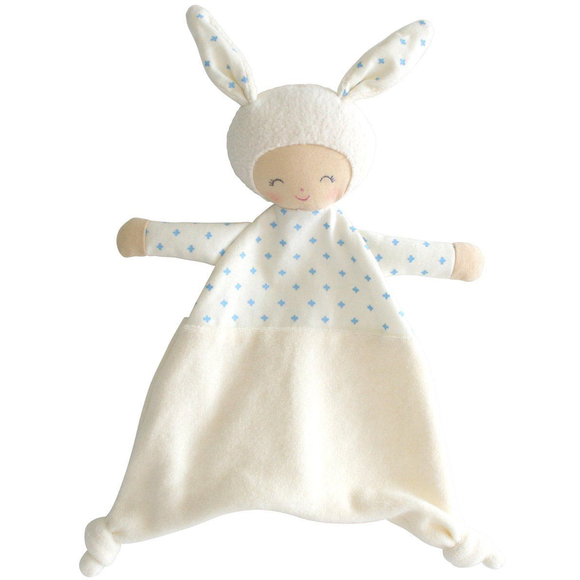 Alimrose - Comforter Charlie Blue - Security Blanket - Alimrose - Afterpay - Zippay Carry Them Close