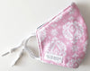 Alimrose - Face Mask - 3 layer Cotton - Pink 1 (Adult)