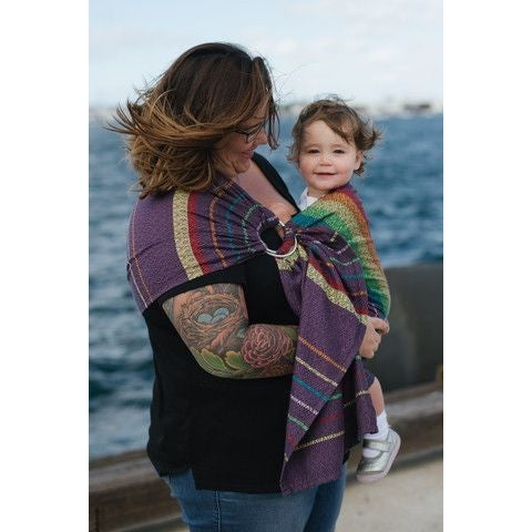 Tula Ring Sling - Imagine Moonlight - Wrap Conversion - Ring Sling - Tula - Afterpay - Zippay Carry Them Close