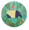 Petit Jour - Dessert Plate - Jungle Tapir