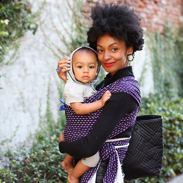 Boba Stretchy Wrap - Kantha