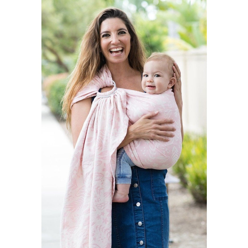 Tula Ring Sling - Keene Rose - Ring Sling - Tula - Afterpay - Zippay Carry Them Close