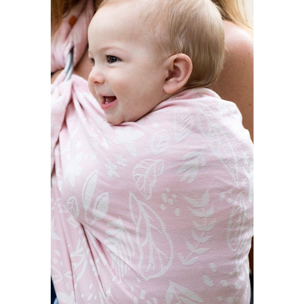 Tula Ring Sling - Keene Rose - Ring Sling - Tula - Afterpay - Zippay Carry Them Close