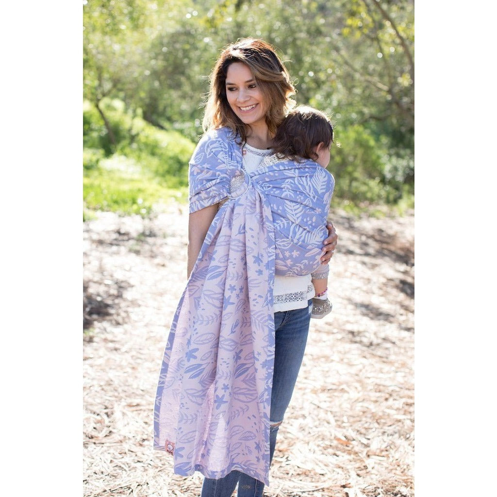 Tula Ring Sling - Keene Violet - Ring Sling - Tula - Afterpay - Zippay Carry Them Close