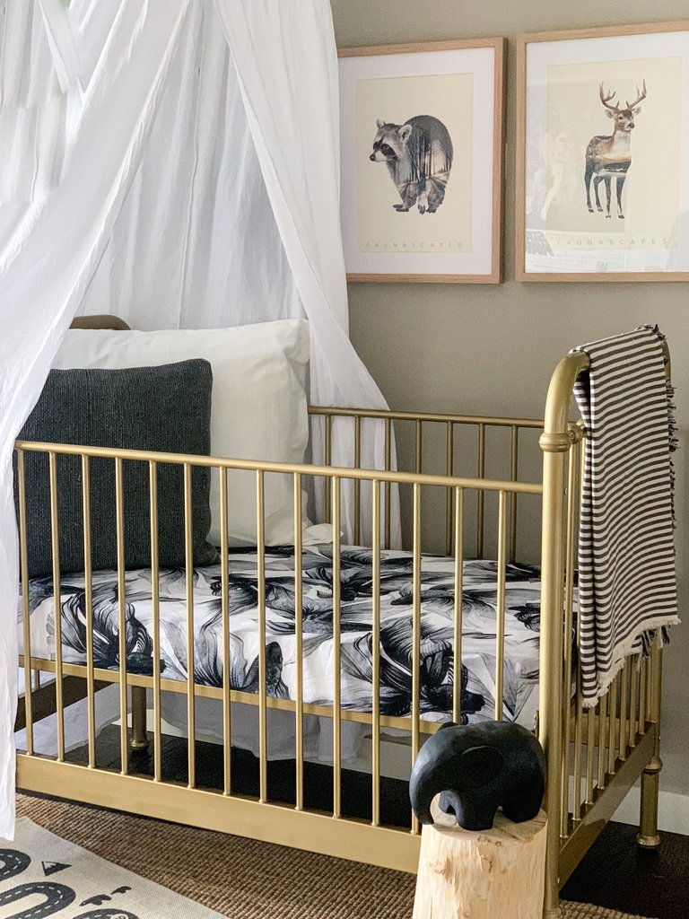 Pop Ya Tot - Cotton Muslin Cot Sheet - Koi