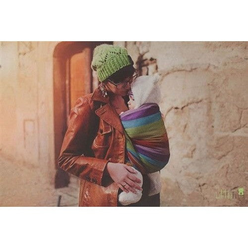 Little Frog Woven Wrap - Labradorite, , Woven Wrap, Little Frog, Carry Them Close  - 1