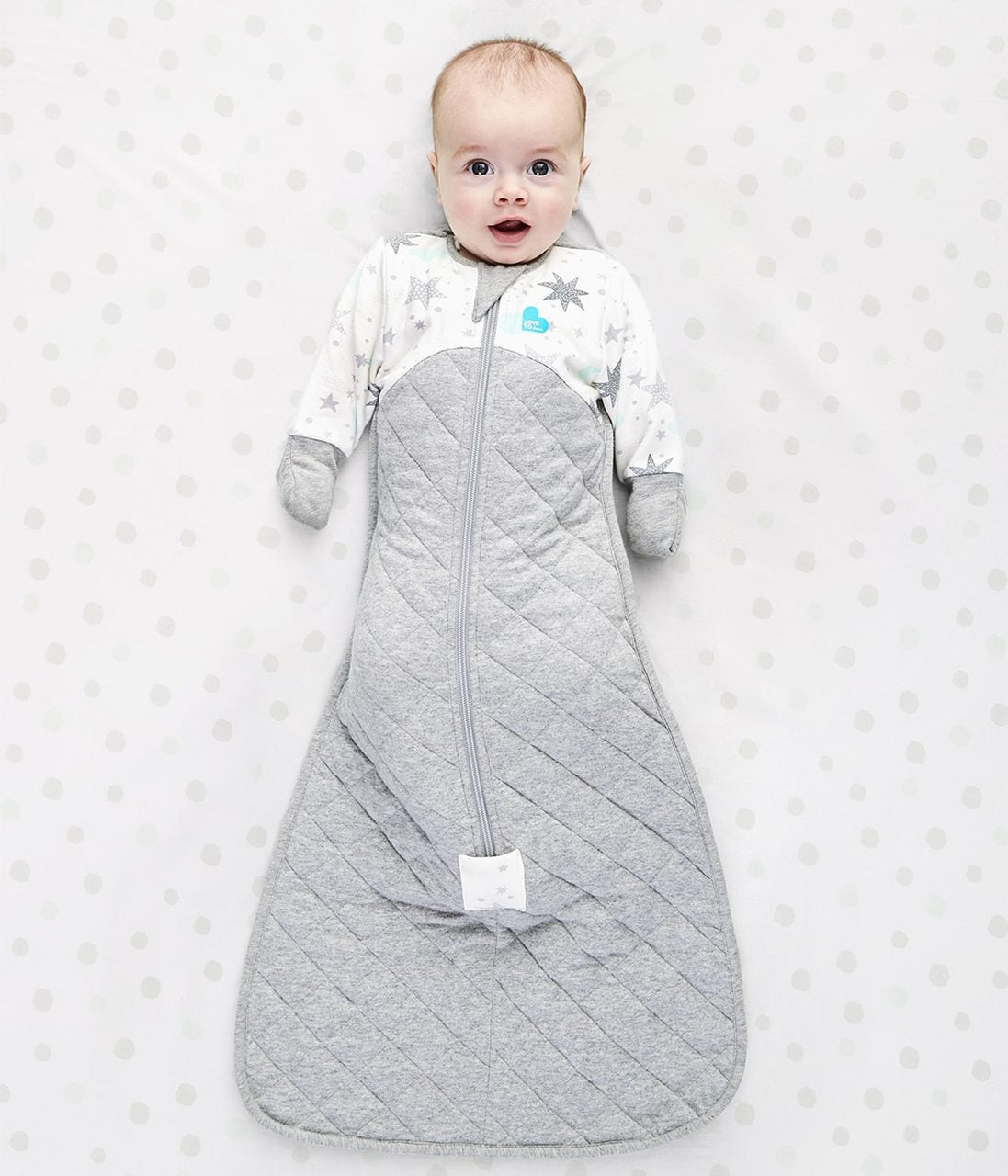 Love to Dream - Sleep Bag (2.5TOG) - White Stars
