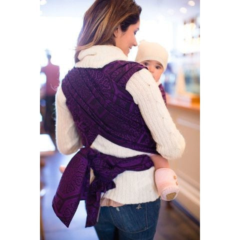 Tula Woven Wrap - Lalka Plum - Woven Wrap - Tula - Afterpay - Zippay Carry Them Close