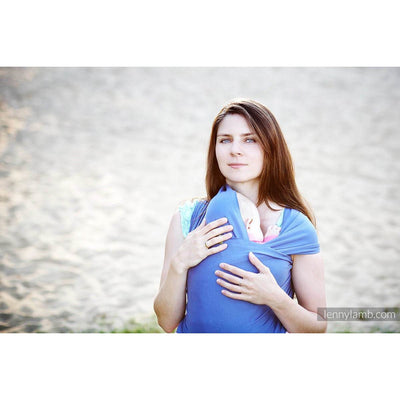 Lenny Lamb Stretchy Wrap - LAPIS LAZULI - Stretchy Wrap - Lenny Lamb - Afterpay - Zippay Carry Them Close