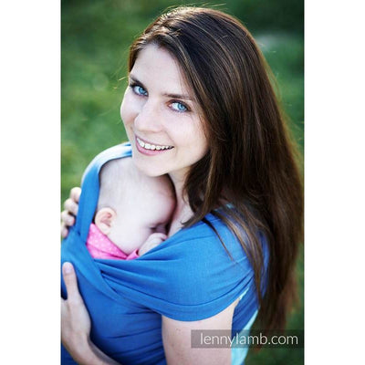 Lenny Lamb Stretchy Wrap - LAPIS LAZULI - Stretchy Wrap - Lenny Lamb - Afterpay - Zippay Carry Them Close