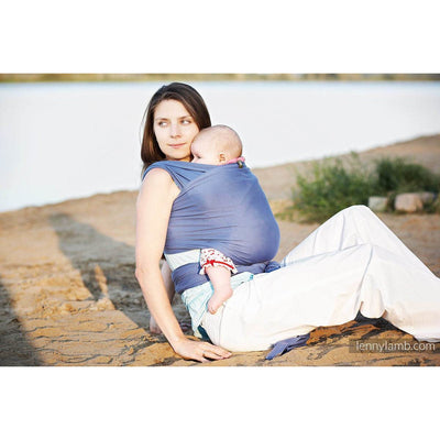 Lenny Lamb Stretchy Wrap - LAPIS LAZULI - Stretchy Wrap - Lenny Lamb - Afterpay - Zippay Carry Them Close