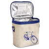 SoYoung - Large Insulated Cooler Bag - Blue Bicycle