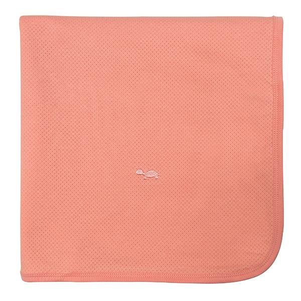 Little Turtle Baby - Baby Wrap Bunny Rug - Coral