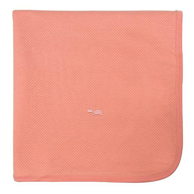 Little Turtle Baby - Baby Wrap Bunny Rug - Coral