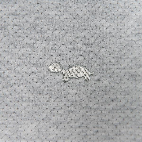 Little Turtle Baby - Baby Wrap Bunny Rug - Soft Grey Marle