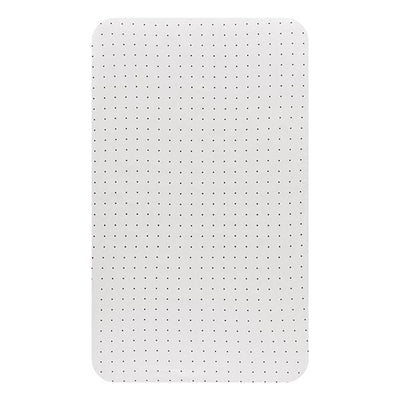 Little Turtle Baby - Fitted Cot Sheet - White with Black Spots