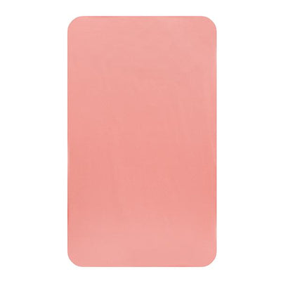 Little Turtle Baby - Fitted Cot Sheet - Coral
