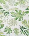 Little Unicorn - Cotton Muslin Baby Swaddle - Tropical Leaf